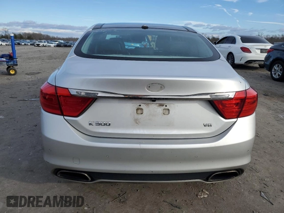 2015 Kia K900 Premium z VIN KNALU4D46F6026238, wystawiony jako Copart lot #86606234 z przebiegiem 202 190 mil mil oraz Szkoda całkowita • Salvage title. Historia ofert i sprzedaży dostępna na DreamBid. Obrazek 6.