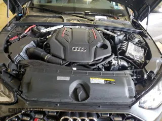 2024 Audi S4 Premium Plus with VIN WAUB4AF41RA054778, listed as a Copart auction lot 51846855 with 5,842 mi miles and Salvage Title. Bid and sale history available at carsss.com. Image 11.