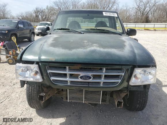 2001 Ford Ranger XL with VIN 1FTYR10C61PA68451, listed as a Copart auction lot 49726705 with 232,247 mi miles and Clean Title. Bid and sale history available at carsss.com. Image 5.