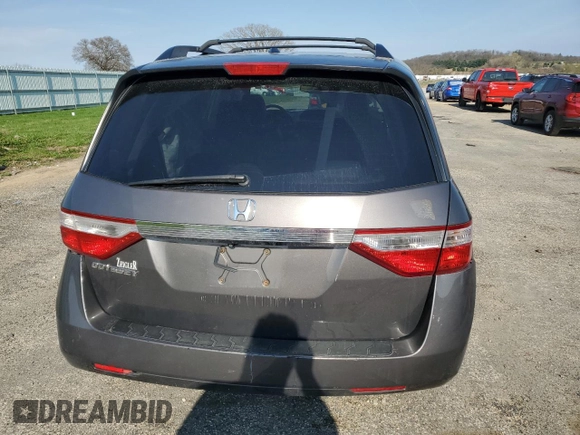 2011 Honda Odyssey EX-L with VIN 5FNRL5H64BB071646, listed as a Copart auction lot 54374065 with 135,544 mi miles and Non Repairable. Bid and sale history available at carsss.com. Image 6.