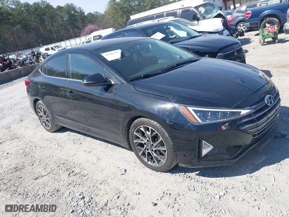 2019 Hyundai Elantra SEL with VIN 5NPD84LF7KH473417, listed as a IAAI auction lot 41903516 with 70,088 mi miles. Bid and sale history available at carsss.com. Image 1.