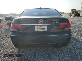 2008 BMW 7 Series 750i with VIN WBAHL83548DT14316, listed as a Copart auction lot 63606925 with 164,543 mi miles and Clean title. Bid and sale history available at DreamBid. Image 6.