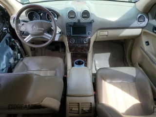 2010 Mercedes-Benz M 350 with VIN 4JGBB2FB5AA596950, listed as a Copart auction lot 49839855 with 159,230 mi miles and Salvage Title. Bid and sale history available at DreamBid. Image 8.