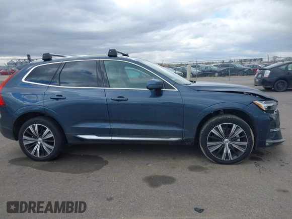 2022 Volvo XC60 Inscription with VIN YV4L12RL9N1086152, listed as a IAAI auction lot 41691323 with 35,055 mi miles and . Bid and sale history available at DreamBid. Image 13.