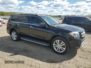 2017 Mercedes-Benz GLS 450 with VIN 4JGDF6EE1HA798923, listed as a Copart auction lot 49382684 with 107,430 mi miles and . Bid and sale history available at DreamBid. Image 4.