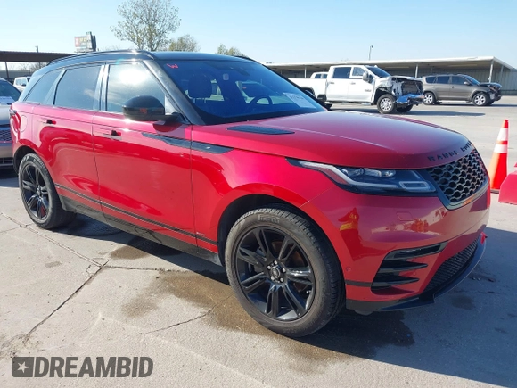 2018 Land Rover Range Rover Velar R-Dynamic SE z VIN SALYL2RN2JA764361, wystawiony jako IAAI lot #41278354 z przebiegiem 82 408 mil mil oraz . Historia ofert i sprzedaży dostępna na DreamBid. Obrazek 1.