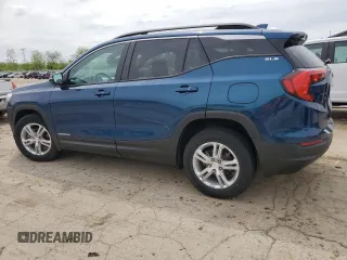 2021 GMC Terrain SLE z VIN 3GKALMEV7ML382158, wystawiony jako Copart lot #55487985 z przebiegiem 55 009 mil mil oraz Szkoda całkowita • Salvage title. Historia ofert i sprzedaży dostępna na DreamBid. Obrazek 2.