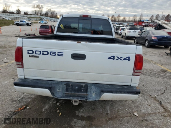 2000 Dodge Dakota Sport with VIN 1B7GG2AN2YS794418, listed as a Copart auction lot 85049154 with 165,444 mi miles and Salvage Title. Bid and sale history available at carsss.com. Image 6.