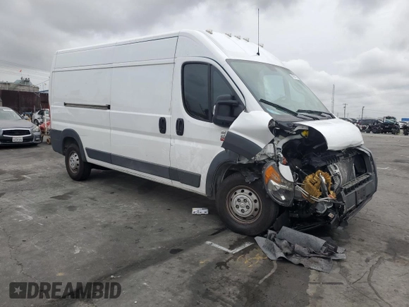 2017 Ram ProMaster Cargo with VIN 3C6TRVDG5HE550263, listed as a Copart auction lot 47997125 with 54,731 mi miles and Salvage Title. Bid and sale history available at carsss.com. Image 4.