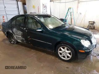2004 Mercedes-Benz C 320 with VIN WDBRF64J04F547380, listed as a Copart auction lot 79865974 with Not Provided miles and Clean Title. Bid and sale history available at DreamBid. Image 4.