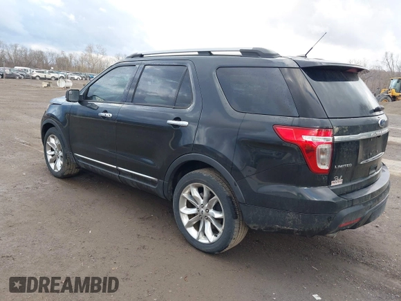 2015 Ford Explorer Limited with VIN 1FM5K7F87FGB71104, listed as a IAAI auction lot 41834277 with 151,060 mi miles and . Bid and sale history available at carsss.com. Image 3.