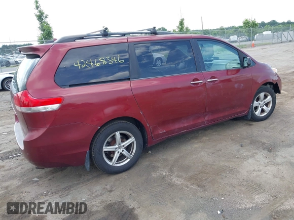 2014 Toyota Sienna Limited z VIN 5TDDK3DC6ES073282, wystawiony jako IAAI lot #42468546 z przebiegiem 278 905 mil mil oraz . Historia ofert i sprzedaży dostępna na DreamBid. Obrazek 4.