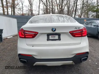 2018 BMW X6 sDrive35i with VIN 5UXKU0C56J0G81224, listed as a IAAI auction lot 41734077 with 121,145 mi miles. Bid and sale history available at carsss.com. Image 16.