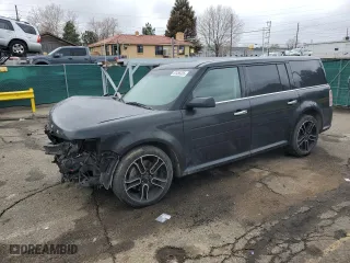 2013 Ford Flex Limited w/EcoBoost with VIN 2FMHK6DT0DBD21427, listed as a Copart auction lot 51456355 with 149,515 mi miles and Salvage Title. Bid and sale history available at carsss.com. Image 1.