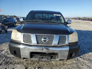 2005 Nissan Titan XE with VIN 1N6BA06A95N571063, listed as a Copart auction lot 49391275 with 167,790 mi miles and Salvage Title. Bid and sale history available at carsss.com. Image 5.