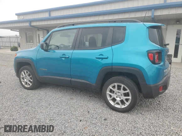 2022 Jeep Renegade Latitude с VIN ZACNJDB16NPN60586, выставлен на аукционе Copart как лот 51366325 с пробегом 37 435 миль миль и Списание • Salvage title. История ставок и продаж доступна на DreamBid. Изображение 2.