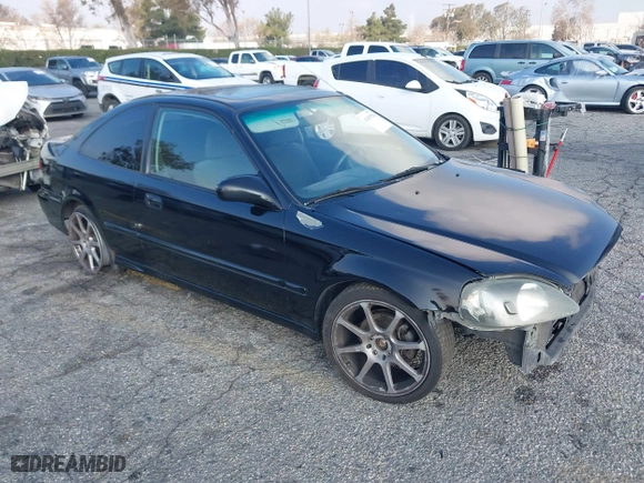 2000 Honda Civic EX with VIN 1HGEJ8145YL034708, listed as a IAAI auction lot 41439528 with 356,246 mi miles. Bid and sale history available at carsss.com. Image 1.