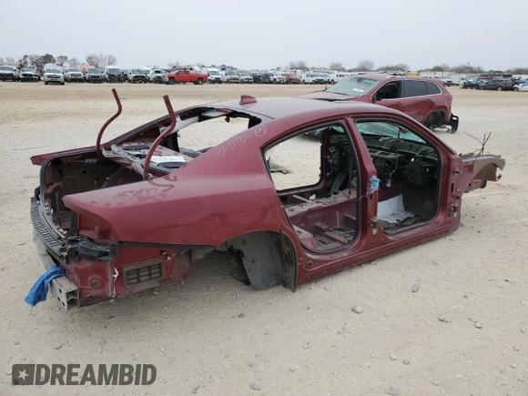 2019 Dodge Charger Scat Pack with VIN 2C3CDXGJ6KH519100, listed as a Copart auction lot 88072895 with Not Provided miles and Non Repairable. Bid and sale history available at DreamBid. Image 3.