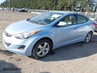 2011 Hyundai Elantra Ltd with VIN KMHDH4AE5BU099465, listed as a IAAI auction lot 41949975 with 80,037 mi miles. Bid and sale history available at carsss.com. Image 2.