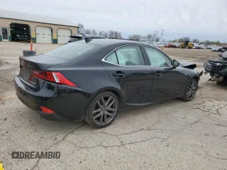 2014 Lexus IS 350 with VIN JTHCE1D20E5005398, listed as a Copart auction lot 51851335 with 111,810 mi miles and Salvage title. Bid and sale history available at DreamBid. Image 3.