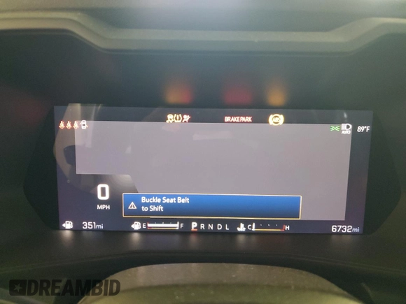 2025 Chevrolet Colorado 2WD Work Truck with VIN 1GCPSBEK0S1170824, listed as a Copart auction lot 64129245 with 6,732 mi miles and Clean title. Bid and sale history available at DreamBid. Image 9.