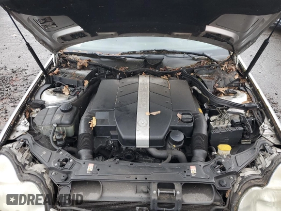 2001 Mercedes-Benz C 320 with VIN WDBRF64J01F089691, listed as a Copart auction lot 60071575 with 152,846 mi miles and Salvage title. Bid and sale history available at DreamBid. Image 11.