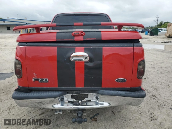 2003 Ford F-150 XLT with VIN 1FTRW07643KB48614, listed as a Copart auction lot 51895905 with 157,290 mi miles and Salvage Title. Bid and sale history available at carsss.com. Image 6.