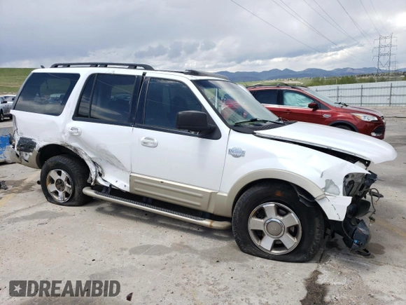 2005 Ford Expedition Eddie Bauer z VIN 1FMFU18525LB09713, wystawiony jako Copart lot #55100245 z przebiegiem Nie podano mil oraz Szkoda całkowita • Salvage title. Historia ofert i sprzedaży dostępna na DreamBid. Obrazek 4.