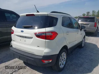 2021 Ford EcoSport SE with VIN MAJ3S2GE9MC437557, listed as a IAAI auction lot 41908602 with 36,058 mi miles and . Bid and sale history available at carsss.com. Image 4.