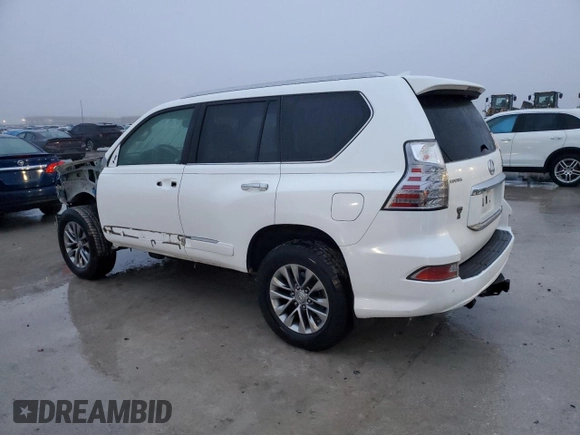2016 Lexus GX 460 Luxury with VIN JTJJM7FX5G5132610, listed as a Copart auction lot 43258215 with 124,280 mi miles and Clean title. Bid and sale history available at DreamBid. Image 2.