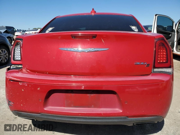 2017 Chrysler 300 S with VIN 2C3CCABG4HH607597, listed as a Copart auction lot 47629295 with 75,436 mi miles and Non Repairable. Bid and sale history available at DreamBid. Image 6.