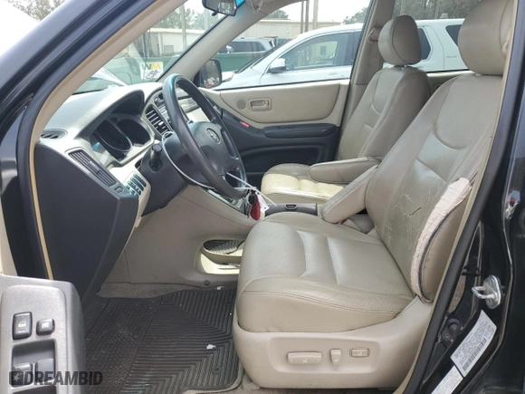 2002 Toyota Highlander with VIN JTEGF21A020036432, listed as a Copart auction lot 47876675 with 263,692 mi miles and Clean Title. Bid and sale history available at carsss.com. Image 7.