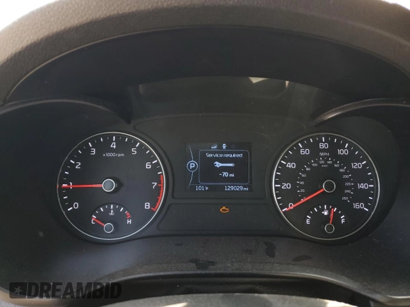 2016 Kia Optima LX with VIN 5XXGT4L34GG060276, listed as a Copart auction lot 65426975 with 129,029 mi miles and Salvage title. Bid and sale history available at DreamBid. Image 9.