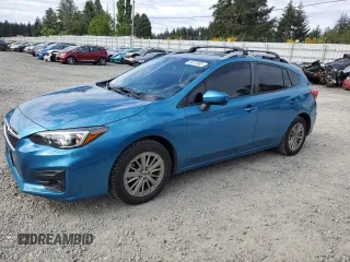 2017 Subaru Impreza Premium z VIN 4S3GTAB60H3738081, wystawiony jako Copart lot #56072805 z przebiegiem 90 138 mil mil oraz Szkoda całkowita • Salvage title. Historia ofert i sprzedaży dostępna na DreamBid. Obrazek 1.
