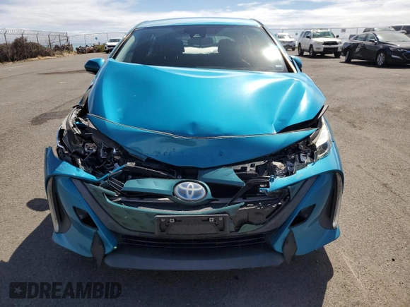2018 Toyota Prius Plus with VIN JTDKARFP3J3093322, listed as a Copart auction lot 45608465 with 75,442 mi miles and Salvage Title. Bid and sale history available at DreamBid. Image 5.