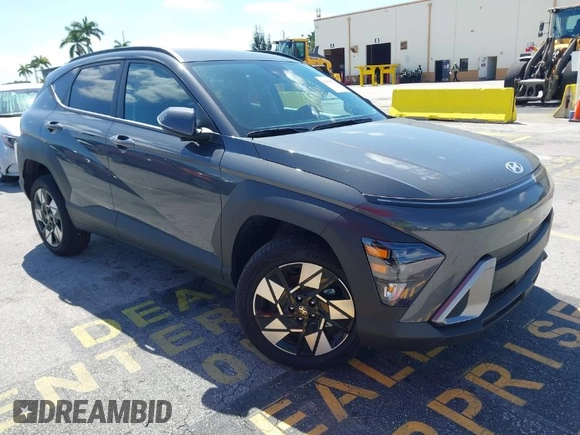 2025 Hyundai Kona SEL with VIN KM8HBCAB6SU232611, listed as a IAAI auction lot 42016054 with 6,383 mi miles. Bid and sale history available at carsss.com. Image 1.