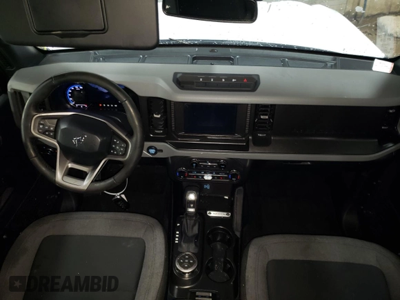 2021 Ford Bronco with VIN 1FMEE5DP2MLA96905, listed as a Copart auction lot 87000214 with 46,821 mi miles and Salvage Title. Bid and sale history available at DreamBid. Image 8.