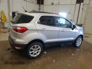 2020 Ford EcoSport SE with VIN MAJ6S3GL7LC318549, listed as a Copart auction lot 48242785 with 44,624 mi miles and Salvage Title. Bid and sale history available at DreamBid. Image 3.