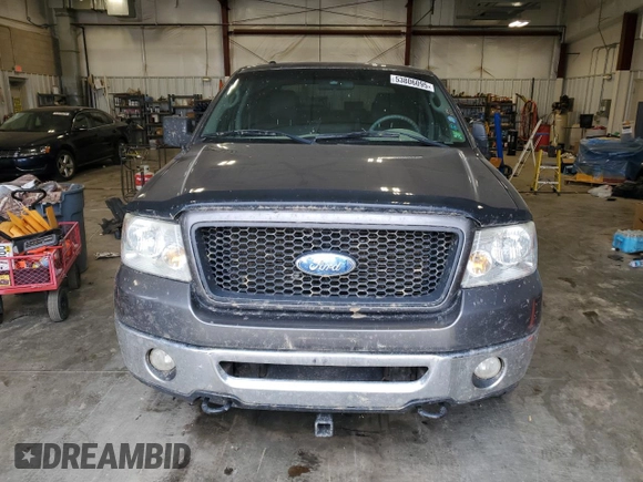 2006 Ford F-150 XLT with VIN 1FTPW14576FA46164, listed as a Copart auction lot 53806095 with 174,558 mi miles and Clean Title. Bid and sale history available at carsss.com. Image 5.