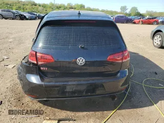 2017 Volkswagen GTI S z VIN 3VW547AU6HM026810, wystawiony jako Copart lot #56215205 z przebiegiem 66 486 mil mil oraz Szkoda całkowita • Salvage title. Historia ofert i sprzedaży dostępna na DreamBid. Obrazek 6.