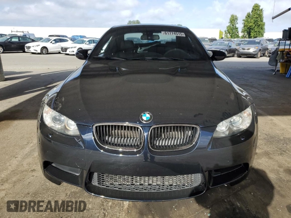 2012 BMW M3 with VIN WBSKG9C57CE798240, listed as a Copart auction lot 61774515 with 83,322 mi miles and Salvage title. Bid and sale history available at DreamBid. Image 5.