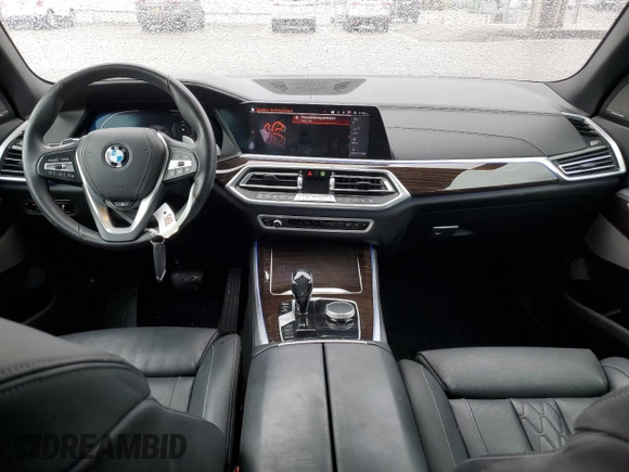 2021 BMW X5 xDrive40i with VIN 5UXCR6C06M9E62650, listed as a Copart auction lot 40064293 with 28,645 mi miles. Bid and sale history available at carsss.com. Image 8.