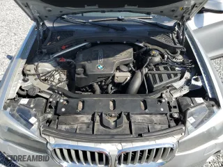 2017 BMW X3 sDrive28i with VIN 5UXWZ7C50H0U46840, listed as a Copart auction lot 52773005 with 268,839 mi miles and Clean Title. Bid and sale history available at carsss.com. Image 12.