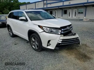 2017 Toyota Highlander Limited with VIN 5TDYZRFH6HS219547, listed as a Copart auction lot 55487995 with 129,617 mi miles and Salvage title. Bid and sale history available at DreamBid. Image 14.