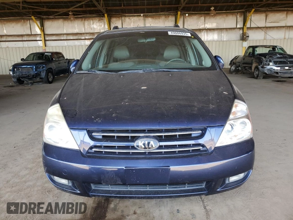 2009 Kia Sedona LX with VIN KNDMB233196279966, listed as a Copart auction lot 49606935 with 125,226 mi miles and Salvage Title. Bid and sale history available at carsss.com. Image 5.