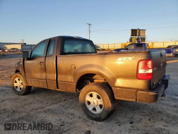 2005 Ford F-150 XL with VIN 1FTRF14W65NA27143, listed as a Copart auction lot 76442784 with 348,947 mi miles and Clean Title. Bid and sale history available at carsss.com. Image 2.