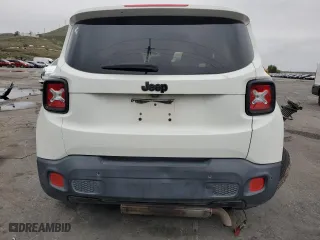 2017 Jeep Renegade Altitude with VIN ZACCJABB3HPG28946, listed as a Copart auction lot 47822635 with 0 mi miles and Salvage Title. Bid and sale history available at carsss.com. Image 6.