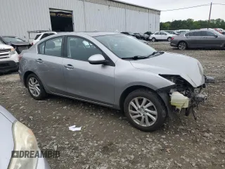 2012 Mazda 3 i Touring with VIN JM1BL1V82C1577583, listed as a Copart auction lot 58669235 with 89,872 mi miles and Salvage title. Bid and sale history available at DreamBid. Image 4.