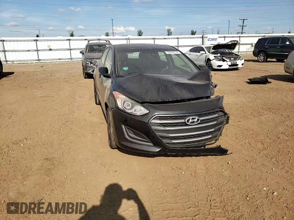 2016 Hyundai Elantra GT with VIN KMHD35LH7GU295801, listed as a Copart auction lot 68024214 with 0 mi miles and Salvage Title. Bid and sale history available at carsss.com. Image 10.