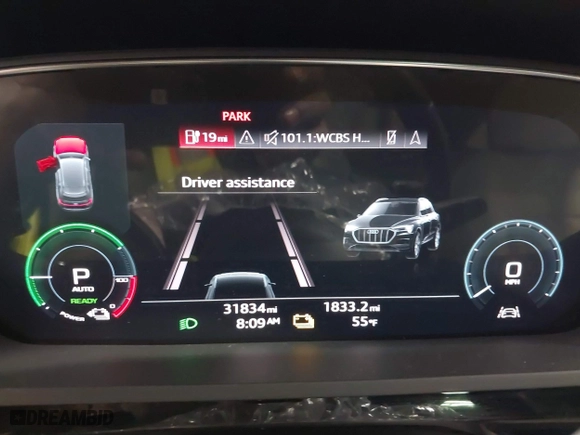 2021 Audi e-tron Sportback S line Premium with VIN WA11AAGE7MB037141, listed as a IAAI auction lot 41787822 with 31,834 mi miles. Bid and sale history available at carsss.com. Image 7.